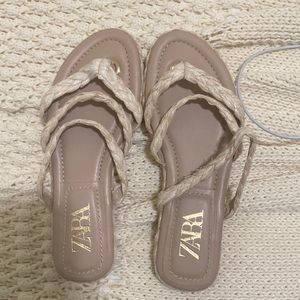 BRAND NEW ZARA SANDALS, SIZE 38